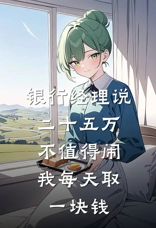 银行经理说二十五万不值得闹，我每天取一块钱