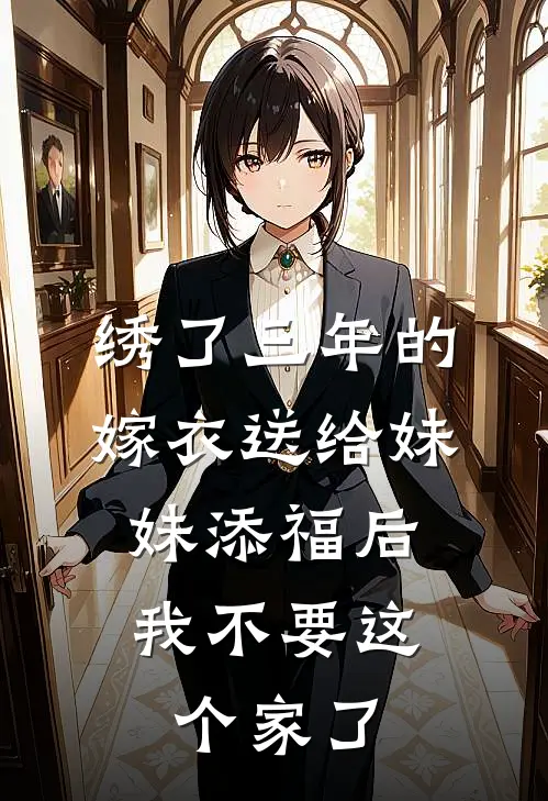 绣了三年的嫁衣送给妹妹添福后,我不要这个家了