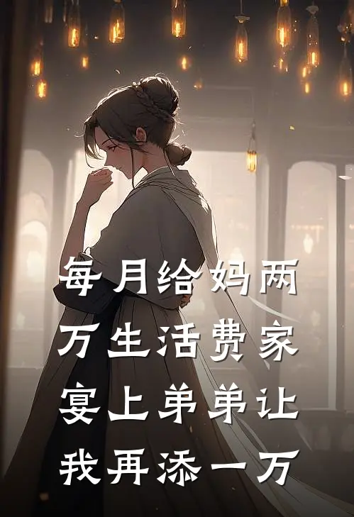 每月给妈两万生活费家宴上弟弟让我再添一万