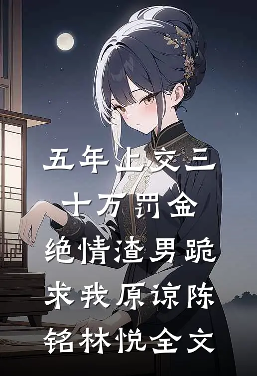 五年上交三十万罚金，绝情渣男跪求我原谅陈铭林悦全文