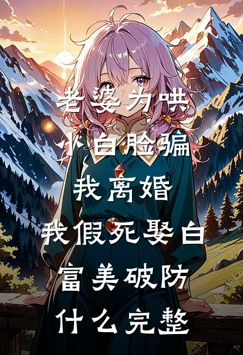 老婆为哄小白脸骗我离婚，我假死娶白富美破防什么完整
