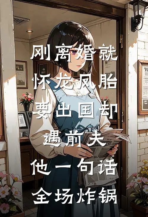 刚离婚就怀龙凤胎,要出国却遇前夫,他一句话全场炸锅