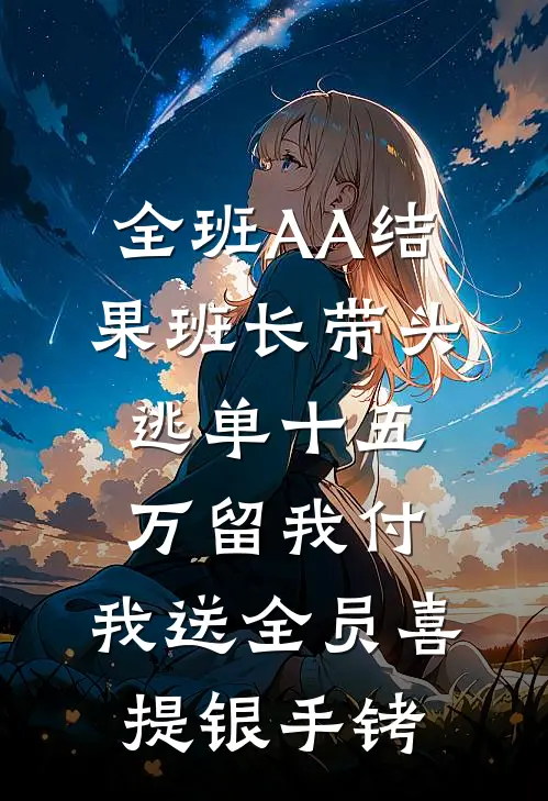 全班AA结果班长带头逃单十五万留我付,我送全员喜提银手铐