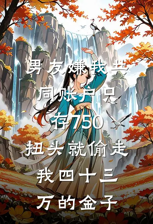 男友嫌我共同账户只存750,扭头就偷走我四十三万的金子