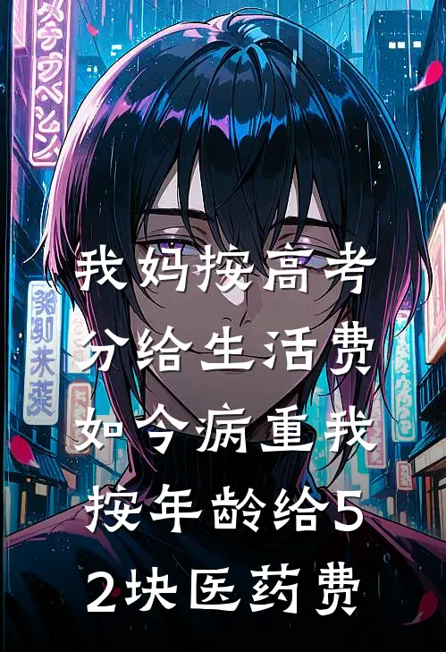 我妈按高考分给生活费,如今病重我按年龄给52块医药费