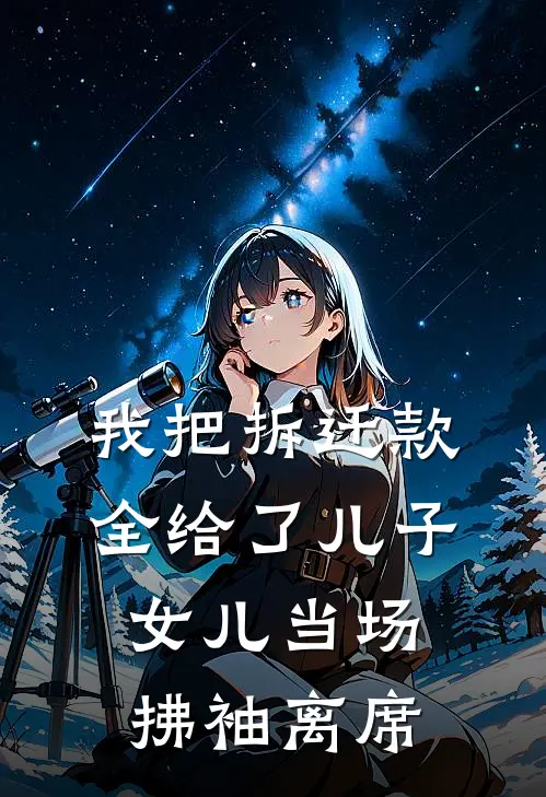 我把拆迁款全给了儿子女儿当场拂袖离席