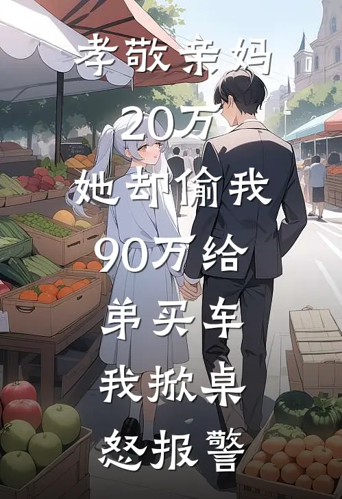 孝敬亲妈20万,她却偷我90万给弟买车,我掀桌怒报警