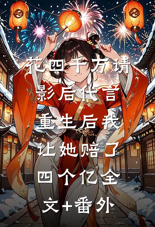 花四千万请影后代言，重生后我让她赔了四个亿全文+番外