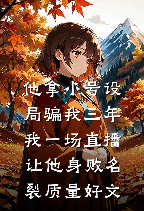 他拿小号设局骗我三年，我一场直播让他身败名裂质量好文