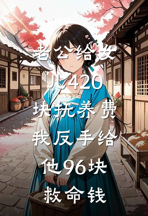 老公给女儿420块抚养费，我反手给他96块救命钱