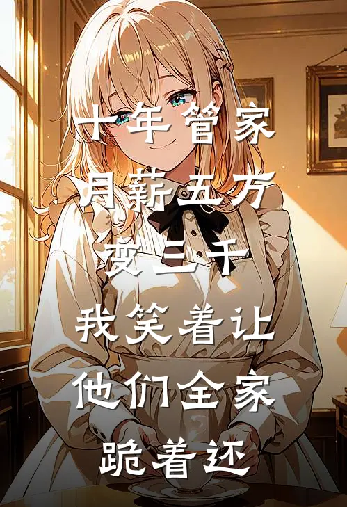 十年管家月薪五万变三千，我笑着让他们全家跪着还