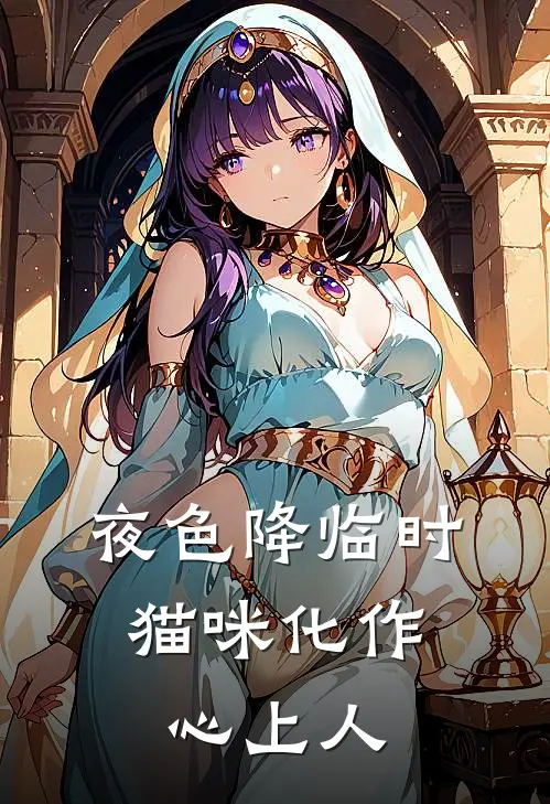 夜色降临时,猫咪化作心上人