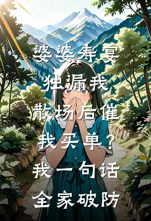 婆婆寿宴独漏我,散场后催我买单?我一句话全家破防
