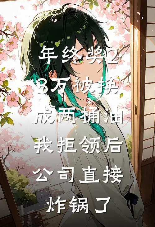 年终奖23万被换成两桶油,我拒领后公司直接炸锅了