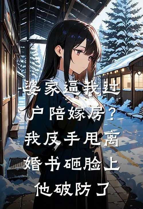 婆家逼我过户陪嫁房?我反手甩离婚书砸脸上,他破防了