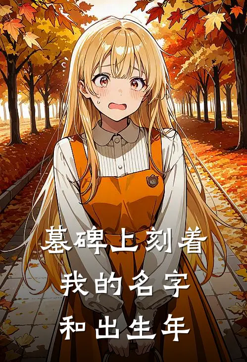 墓碑上刻着我的名字和出生年