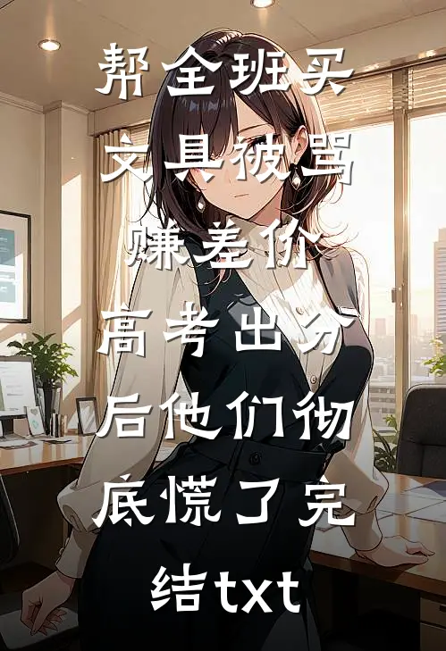 帮全班买文具被骂赚差价，高考出分后他们彻底慌了完结txt