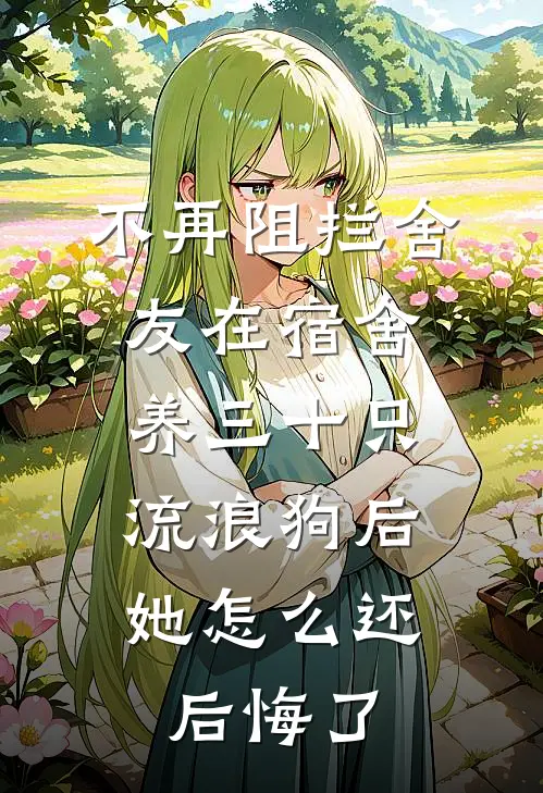 不再阻拦舍友在宿舍养三十只流浪狗后,她怎么还后悔了。