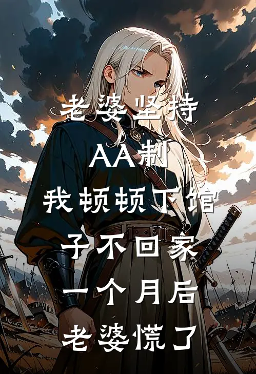 老婆坚持AA制，我顿顿下馆子不回家，一个月后老婆慌了