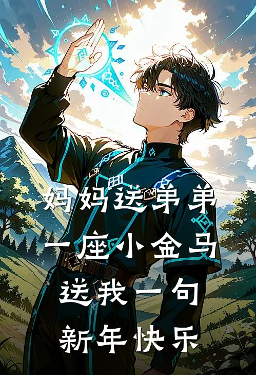 妈妈送弟弟一座小金马,送我一句“新年快乐”