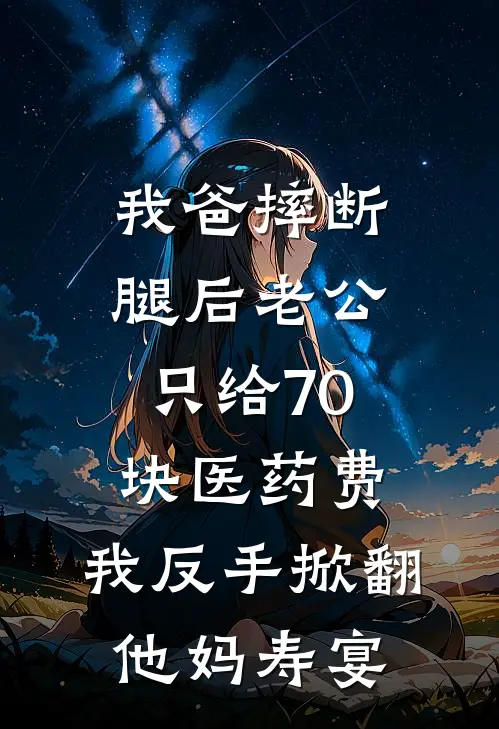 我爸摔断腿后老公只给70块医药费，我反手掀翻他妈寿宴