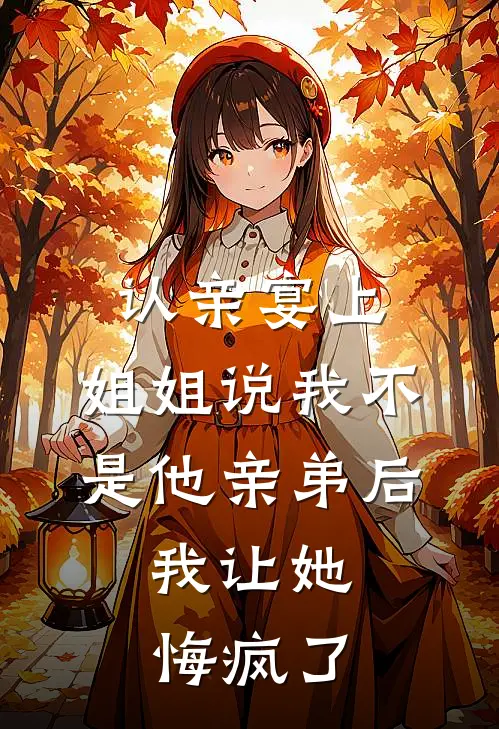 认亲宴上,姐姐说我不是他亲弟后,我让她悔疯了