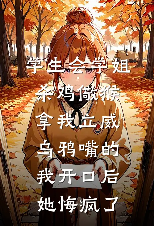 学生会学姐杀鸡儆猴拿我立威,乌鸦嘴的我开口后她悔疯了