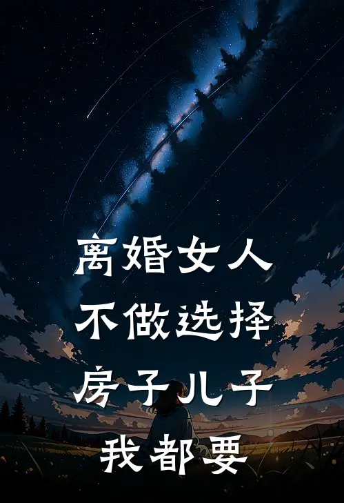 离婚女人不做选择,房子儿子我都要