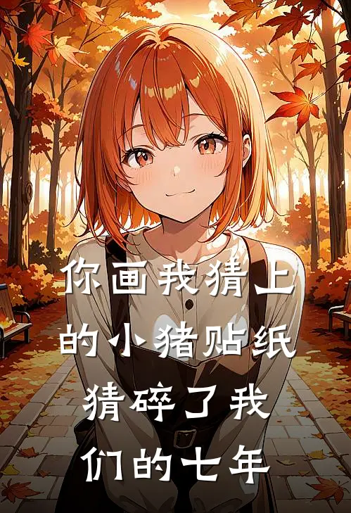 你画我猜上的小猪贴纸，猜碎了我们的七年