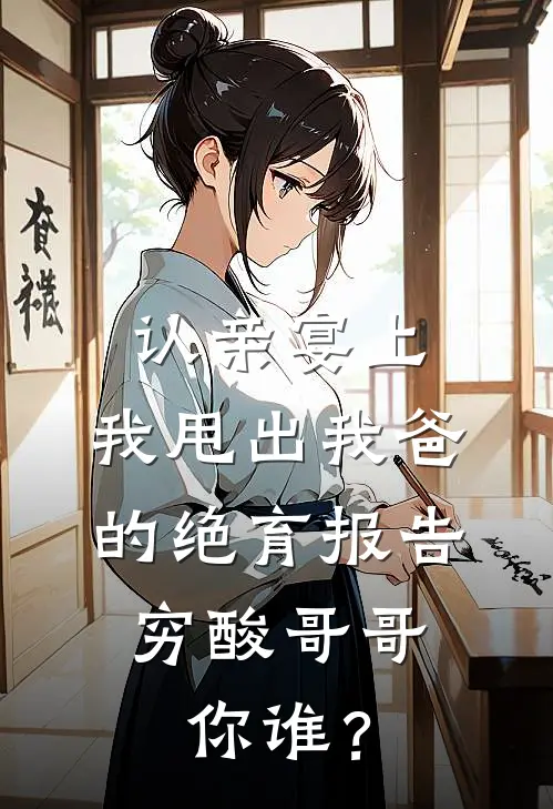 认亲宴上,我甩出我爸的绝育报告:穷酸哥哥,你谁?