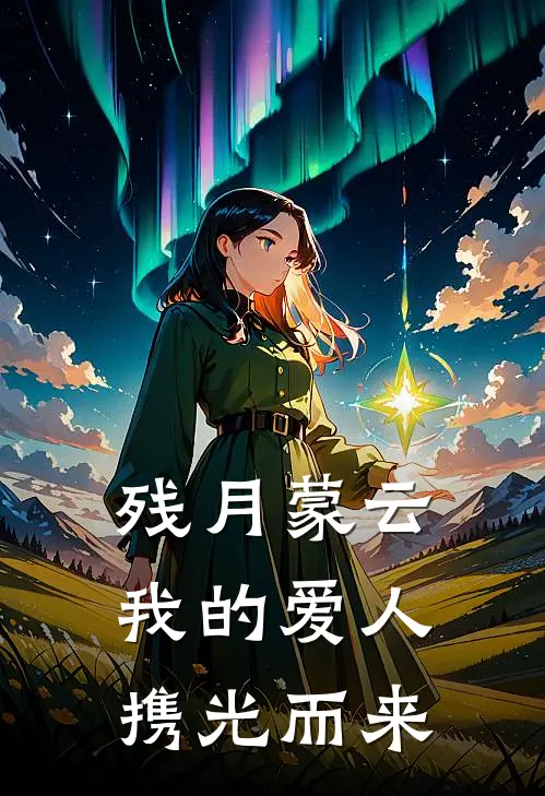 残月蒙云,我的爱人携光而来