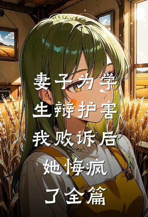 妻子为学生辩护害我败诉后，她悔疯了全篇