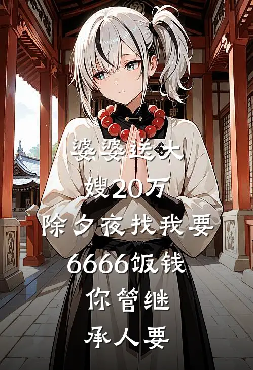 婆婆送大嫂20万,除夕夜找我要6666饭钱:你管继承人要