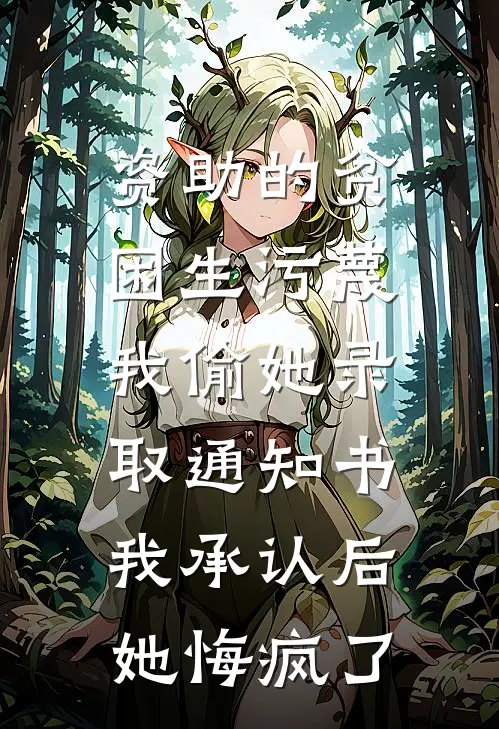 资助的贫困生污蔑我偷她录取通知书,我承认后她悔疯了