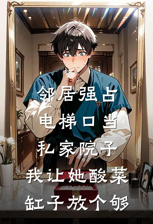 邻居强占电梯口当私家院子,我让她酸菜缸子放个够