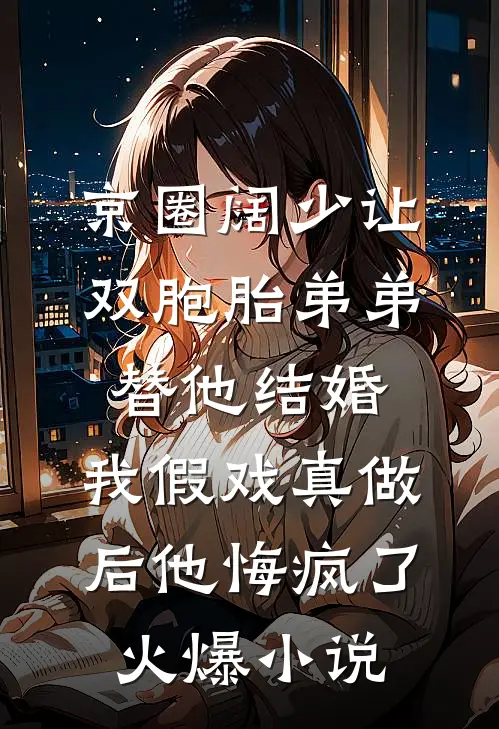 京圈阔少让双胞胎弟弟替他结婚，我假戏真做后他悔疯了火爆小说