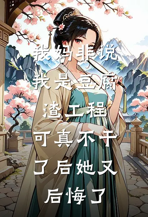 我妈非说我是豆腐渣工程，可真不干了后她又后悔了