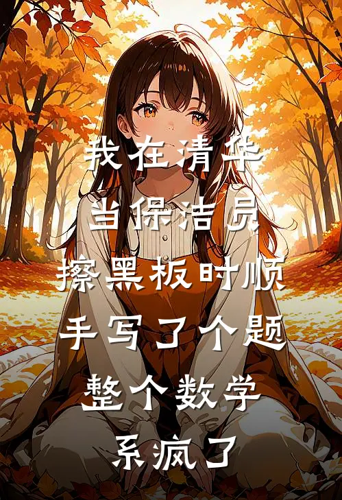 我在清华当保洁员,擦黑板时顺手写了个题,整个数学系疯了