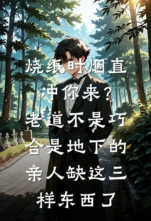 烧纸时烟直冲你来?老道:不是巧合,是地下的亲人缺这三样东西了