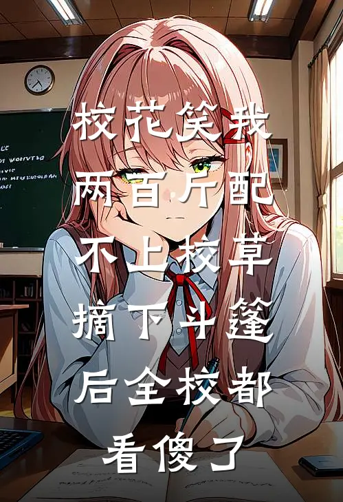 校花笑我两百斤配不上校草，摘下斗篷后全校都看傻了