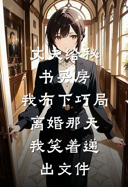 丈夫给秘书买房,我布下巧局,离婚那天我笑着递出文件