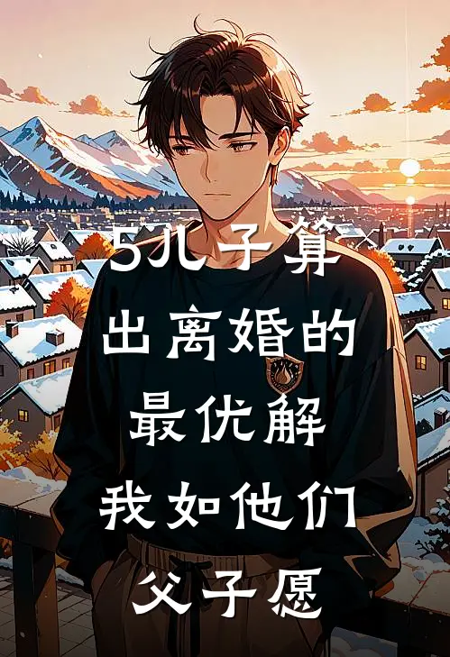 5儿子算出离婚的最优解，我如他们父子愿