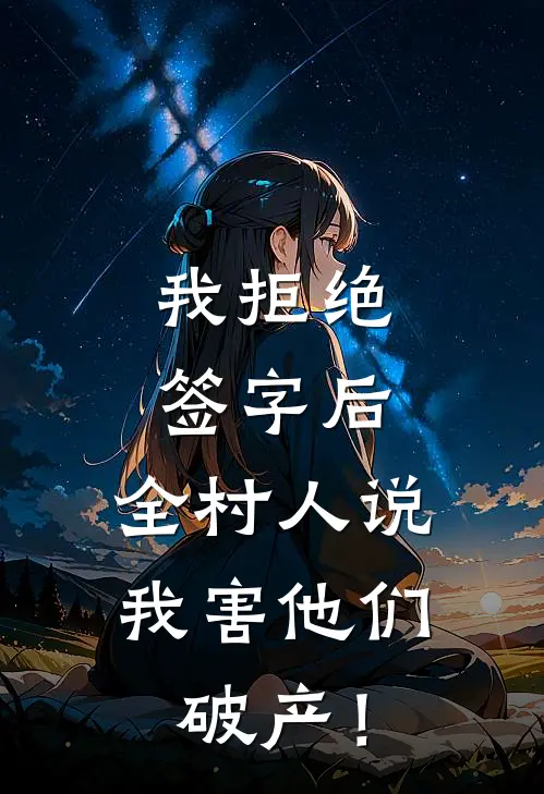 我拒绝签字后，全村人说我害他们破产！