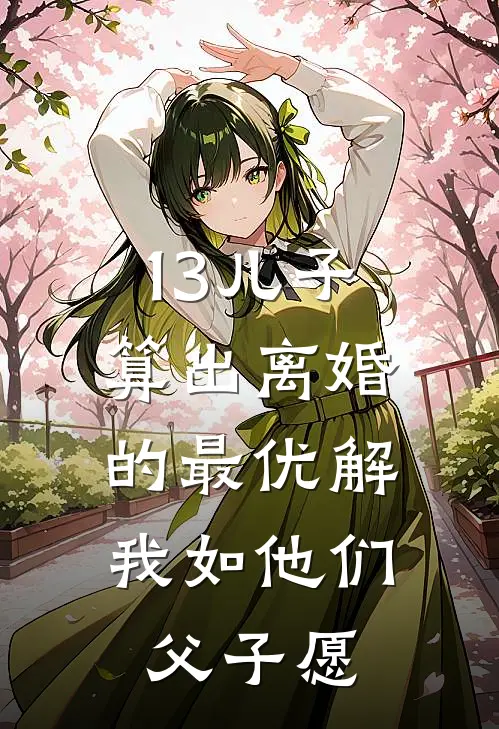 13儿子算出离婚的最优解，我如他们父子愿