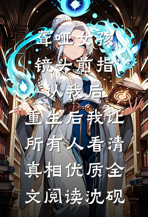 聋哑女孩镜头前指认我后,重生后我让所有人看清真相优质全文阅读沈砚