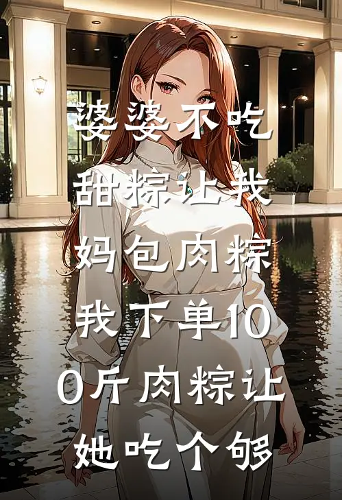 婆婆不吃甜粽让我妈包肉粽，我下单100斤肉粽让她吃个够
