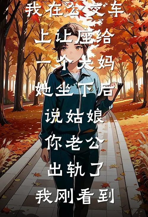 我在公交车上让座给一个大妈,她坐下后说“姑娘,你老公出轨了,我刚看到”