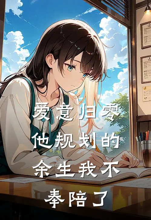 爱意归零,他规划的余生我不奉陪了