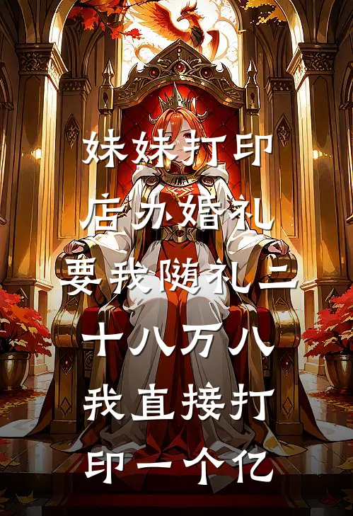 妹妹打印店办婚礼,要我随礼二十八万八,我直接打印一个亿