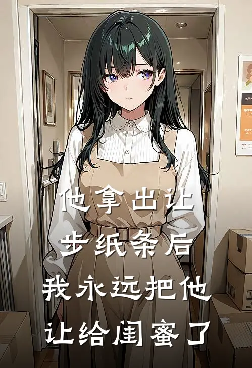 他拿出让步纸条后，我永远把他让给闺蜜了